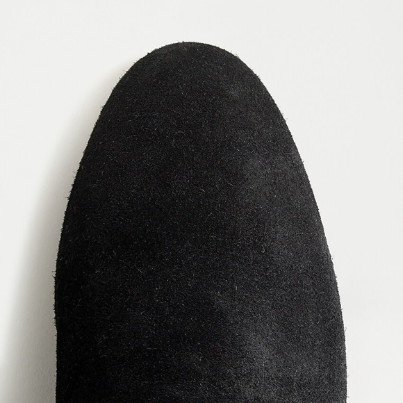 New JCREW Sadie Over-the-knee Boots Black Suede - Picture 3 of 3